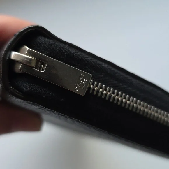 Celine Black Leather Wallet - Picture 8 of 13